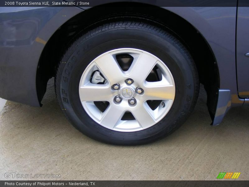 Slate Metallic / Stone 2008 Toyota Sienna XLE