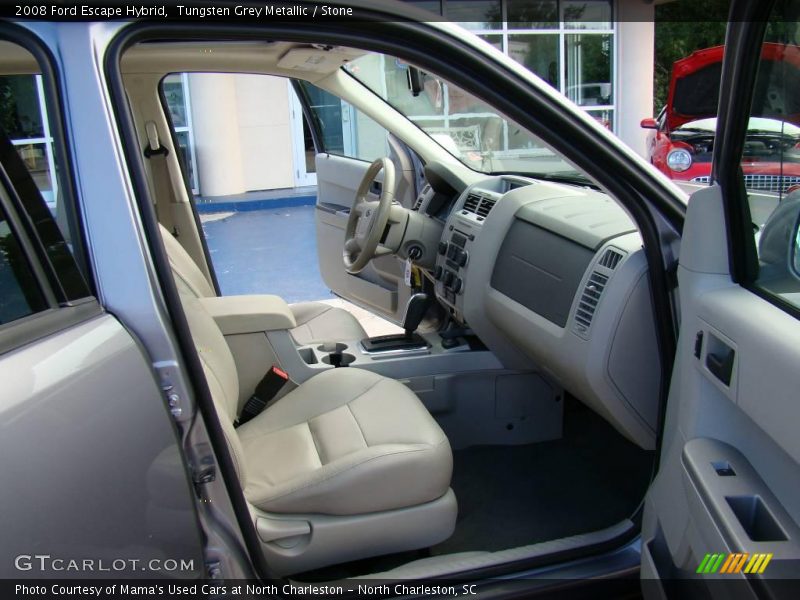 Tungsten Grey Metallic / Stone 2008 Ford Escape Hybrid