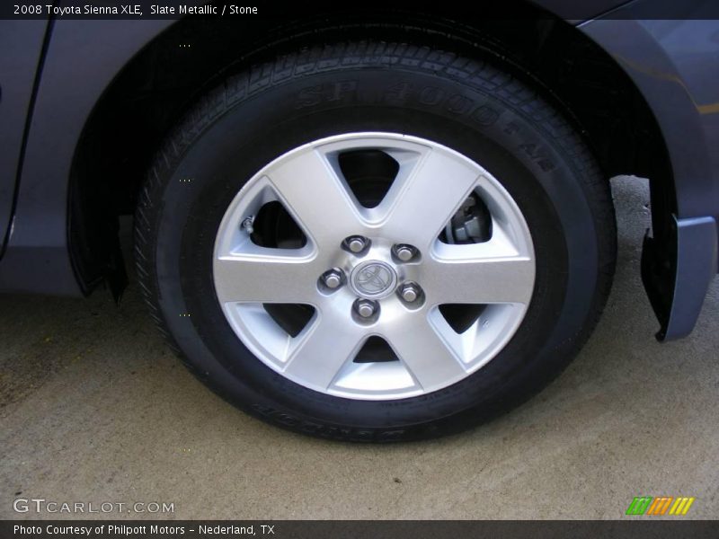 Slate Metallic / Stone 2008 Toyota Sienna XLE