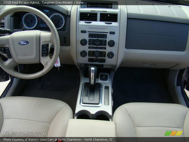 Tungsten Grey Metallic / Stone 2008 Ford Escape Hybrid