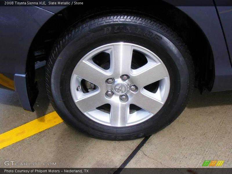 Slate Metallic / Stone 2008 Toyota Sienna XLE