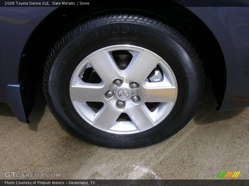 Slate Metallic / Stone 2008 Toyota Sienna XLE