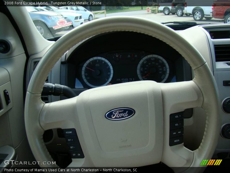 Tungsten Grey Metallic / Stone 2008 Ford Escape Hybrid