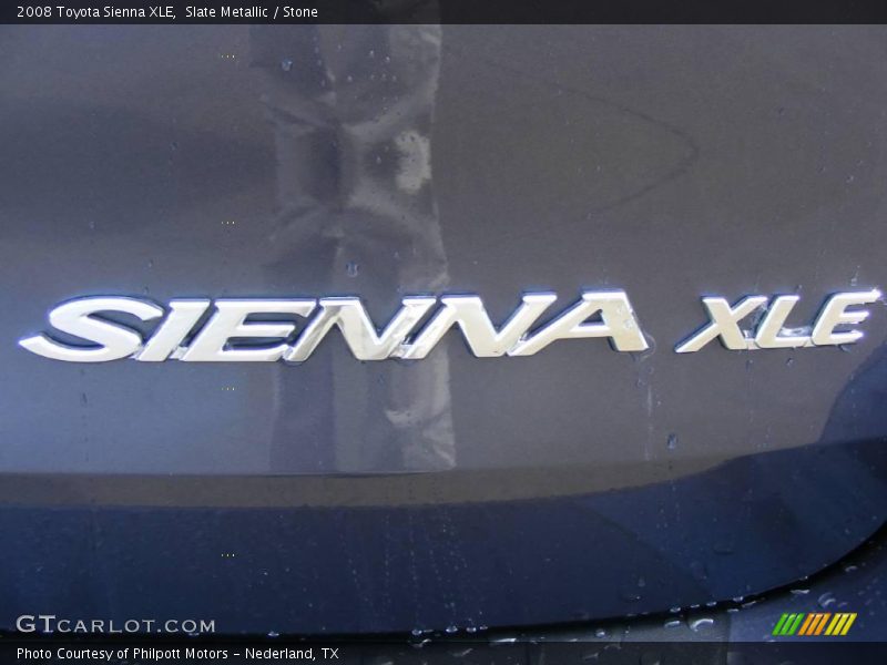 Slate Metallic / Stone 2008 Toyota Sienna XLE