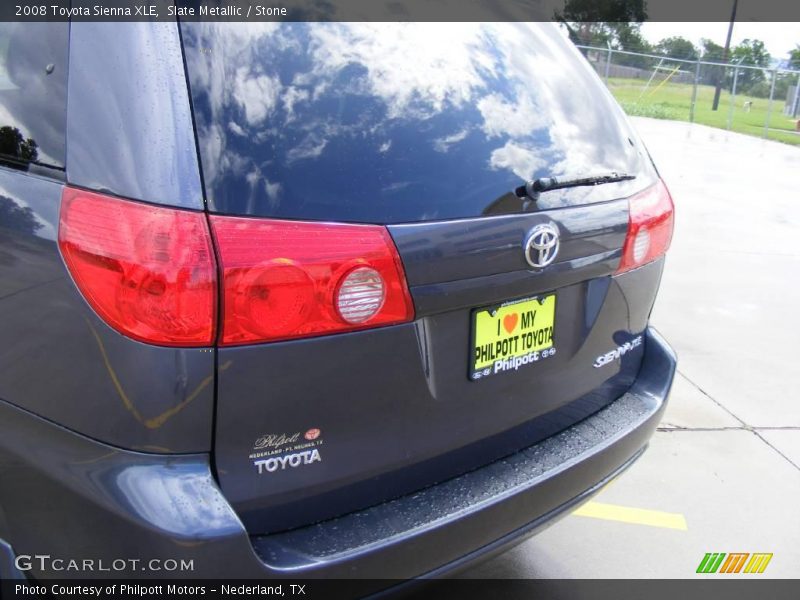 Slate Metallic / Stone 2008 Toyota Sienna XLE