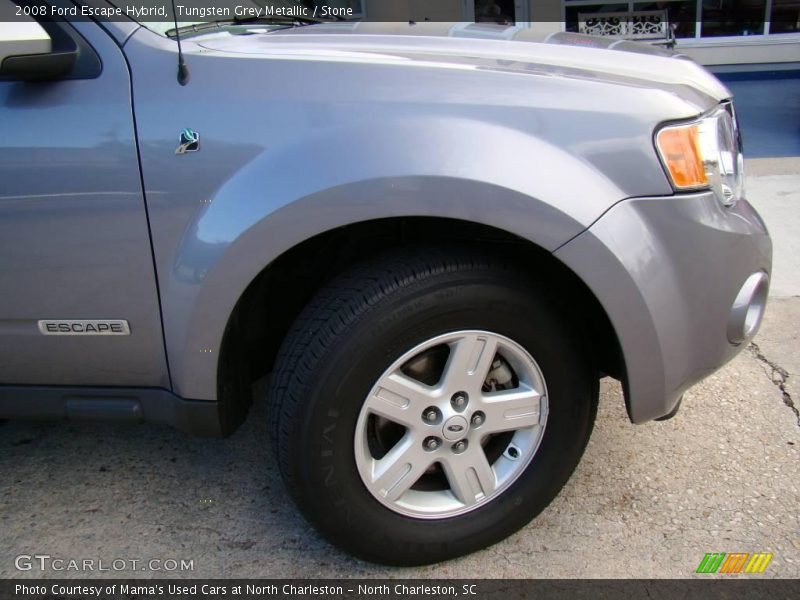 Tungsten Grey Metallic / Stone 2008 Ford Escape Hybrid