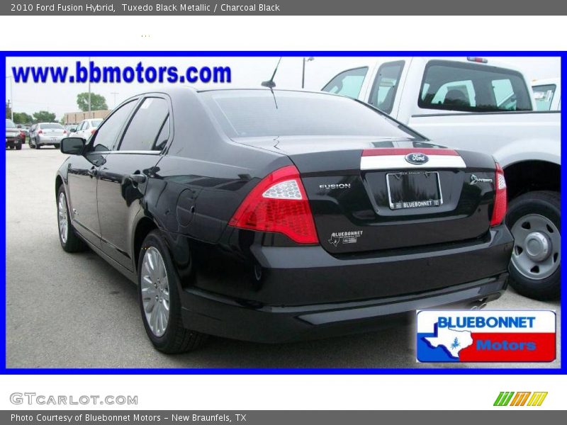 Tuxedo Black Metallic / Charcoal Black 2010 Ford Fusion Hybrid