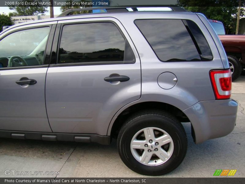 Tungsten Grey Metallic / Stone 2008 Ford Escape Hybrid
