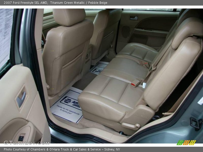 Titanium Green Metallic / Pebble Beige 2007 Ford Freestyle SEL AWD