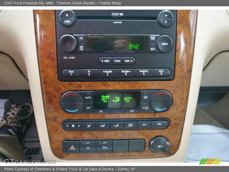 Titanium Green Metallic / Pebble Beige 2007 Ford Freestyle SEL AWD