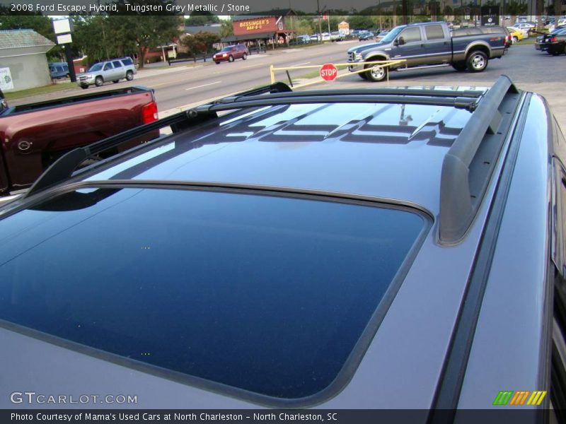 Tungsten Grey Metallic / Stone 2008 Ford Escape Hybrid