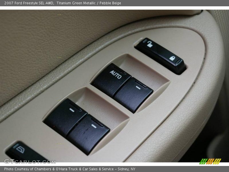 Titanium Green Metallic / Pebble Beige 2007 Ford Freestyle SEL AWD