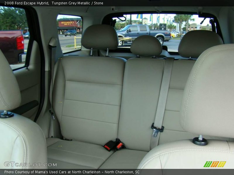 Tungsten Grey Metallic / Stone 2008 Ford Escape Hybrid