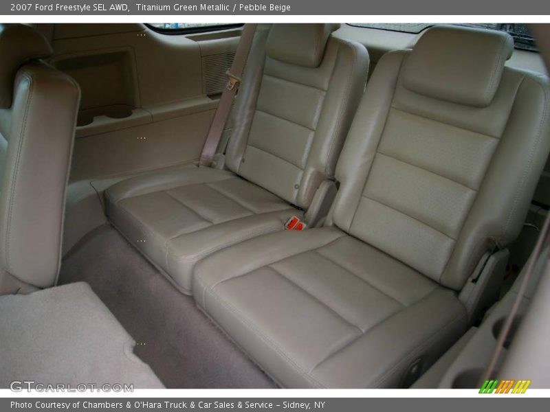Titanium Green Metallic / Pebble Beige 2007 Ford Freestyle SEL AWD