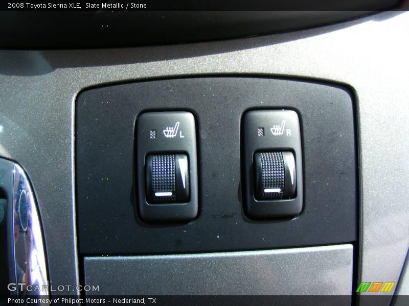 Slate Metallic / Stone 2008 Toyota Sienna XLE