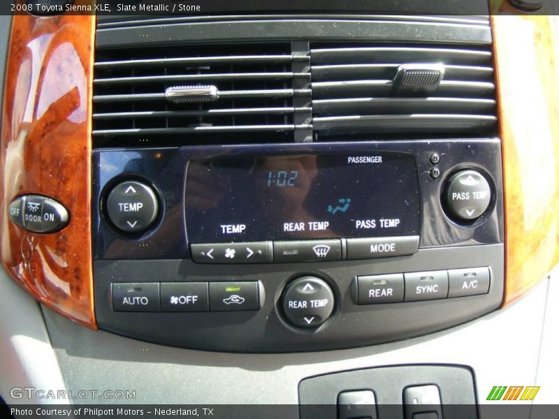 Slate Metallic / Stone 2008 Toyota Sienna XLE