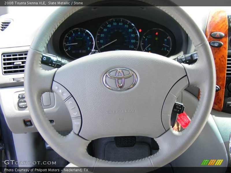 Slate Metallic / Stone 2008 Toyota Sienna XLE