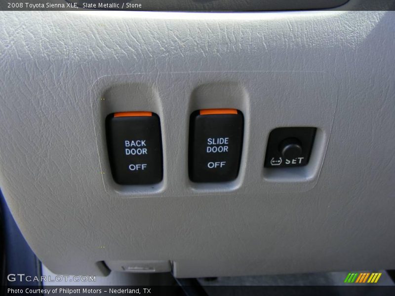 Slate Metallic / Stone 2008 Toyota Sienna XLE