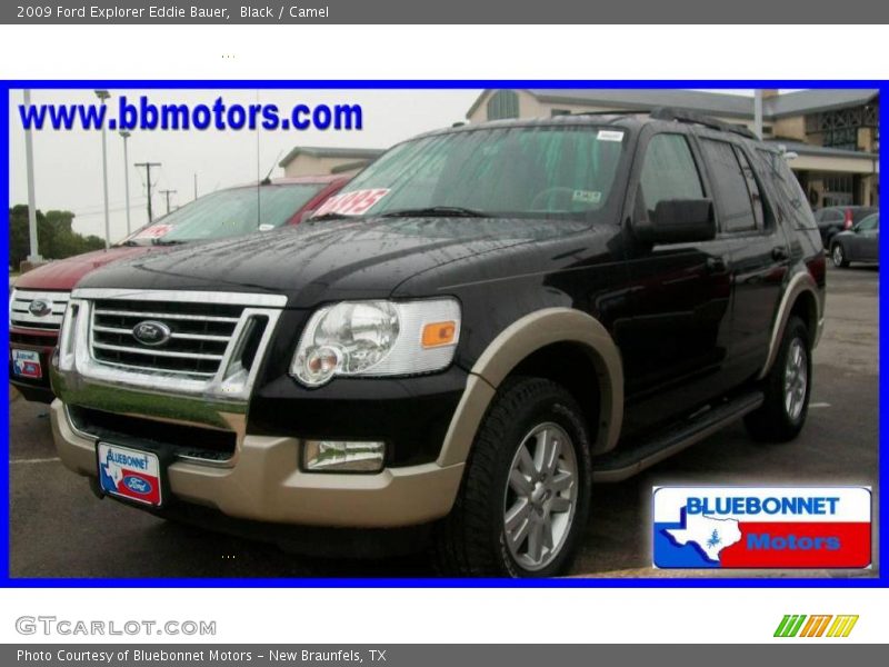 Black / Camel 2009 Ford Explorer Eddie Bauer