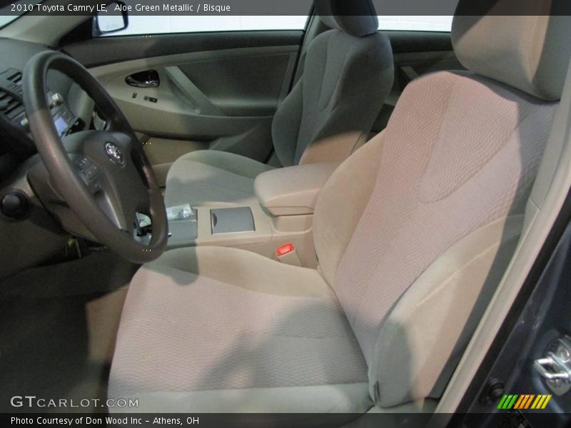 Aloe Green Metallic / Bisque 2010 Toyota Camry LE