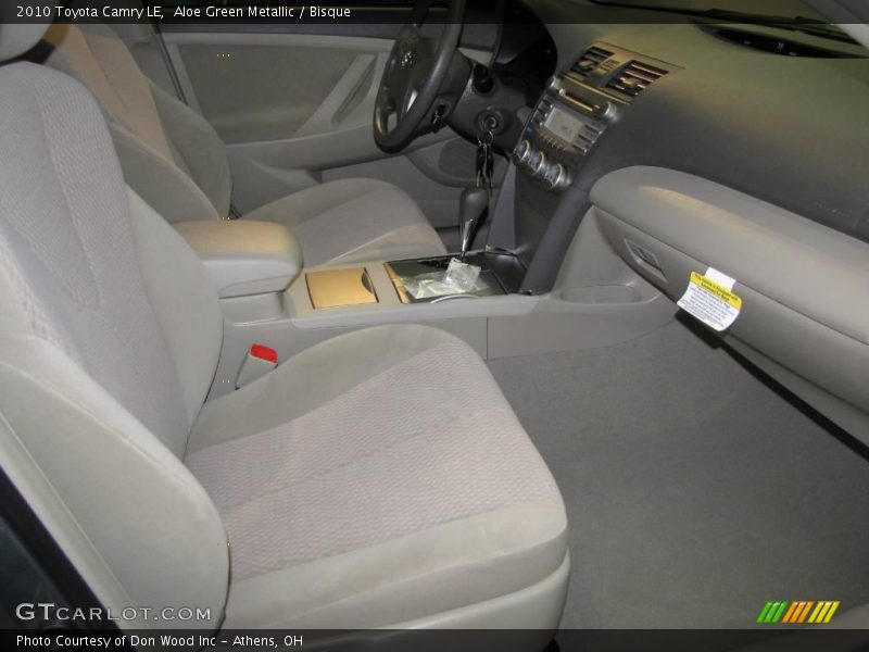 Aloe Green Metallic / Bisque 2010 Toyota Camry LE