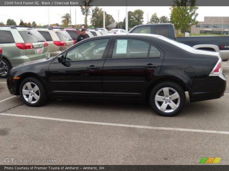 Black / Charcoal Black 2006 Ford Fusion SE