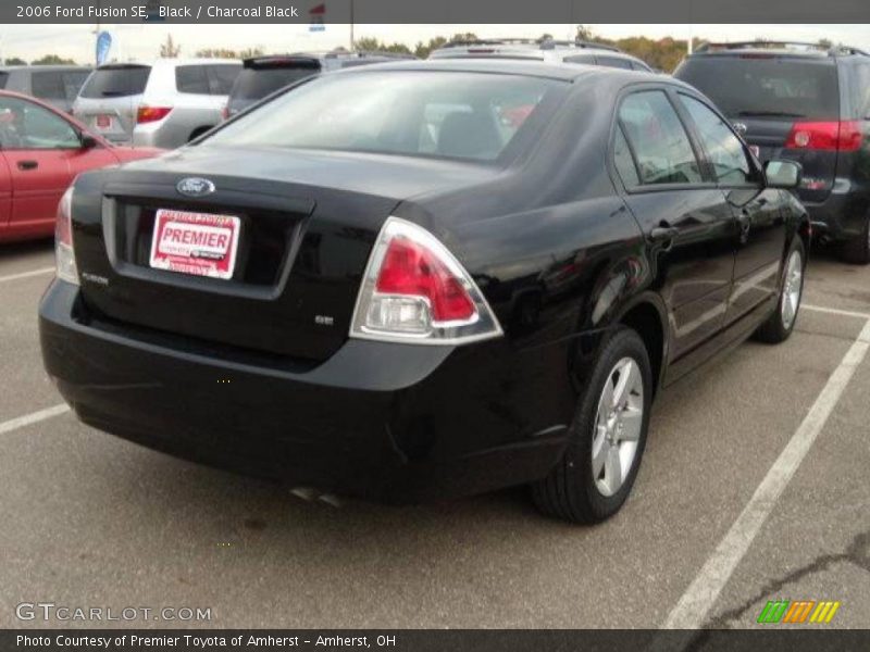 Black / Charcoal Black 2006 Ford Fusion SE