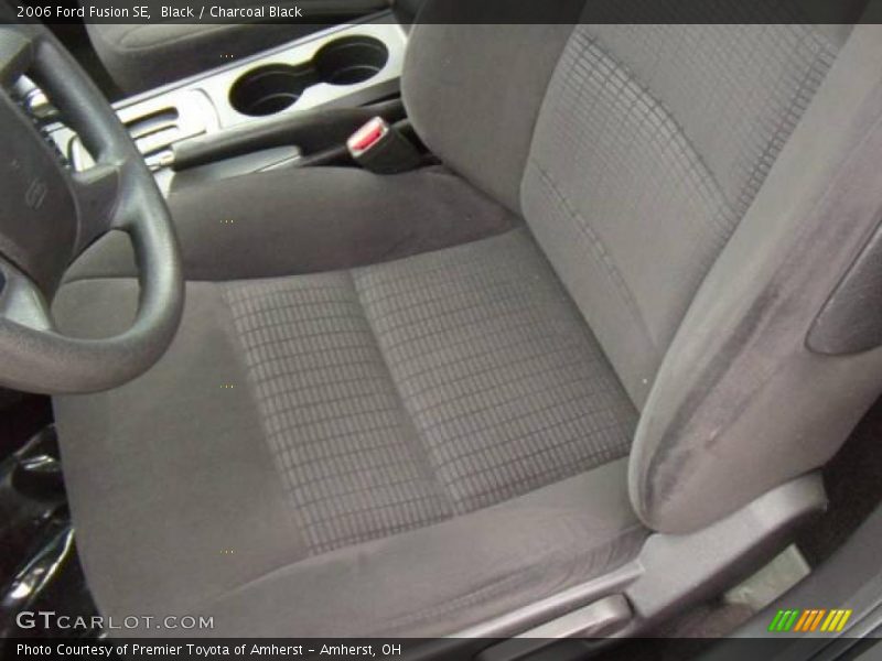 Black / Charcoal Black 2006 Ford Fusion SE