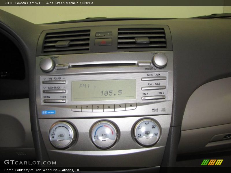 Aloe Green Metallic / Bisque 2010 Toyota Camry LE
