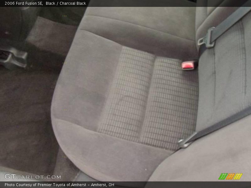Black / Charcoal Black 2006 Ford Fusion SE
