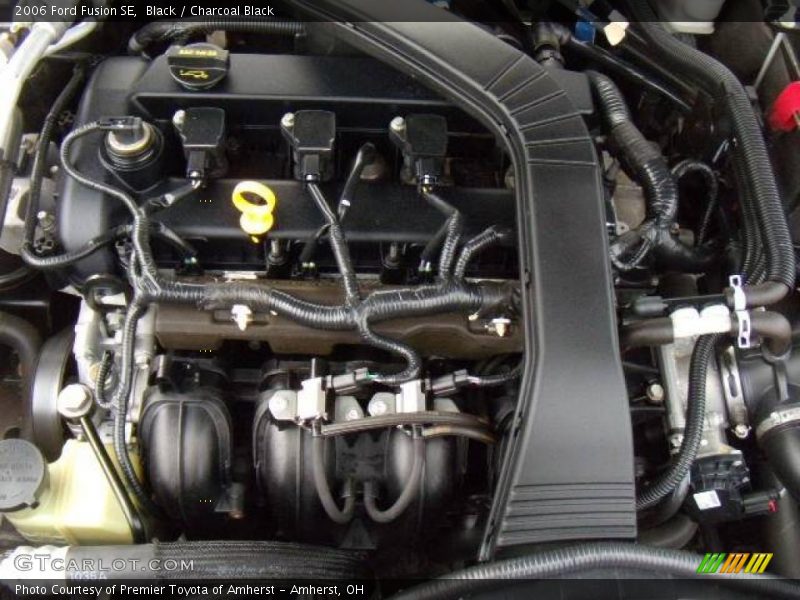 Black / Charcoal Black 2006 Ford Fusion SE