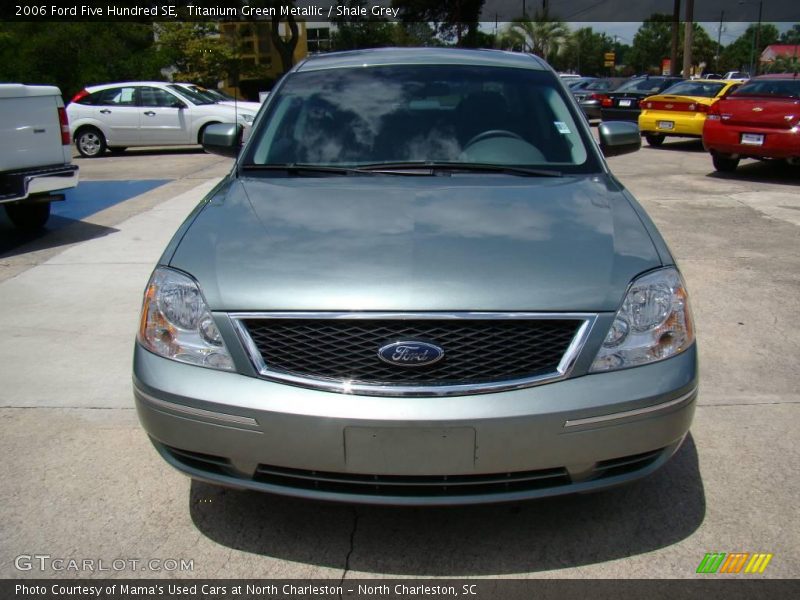 Titanium Green Metallic / Shale Grey 2006 Ford Five Hundred SE