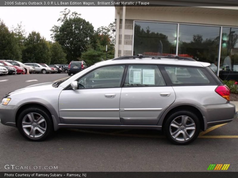 Brilliant Silver Metallic / Taupe 2006 Subaru Outback 3.0 R L.L.Bean Edition Wagon