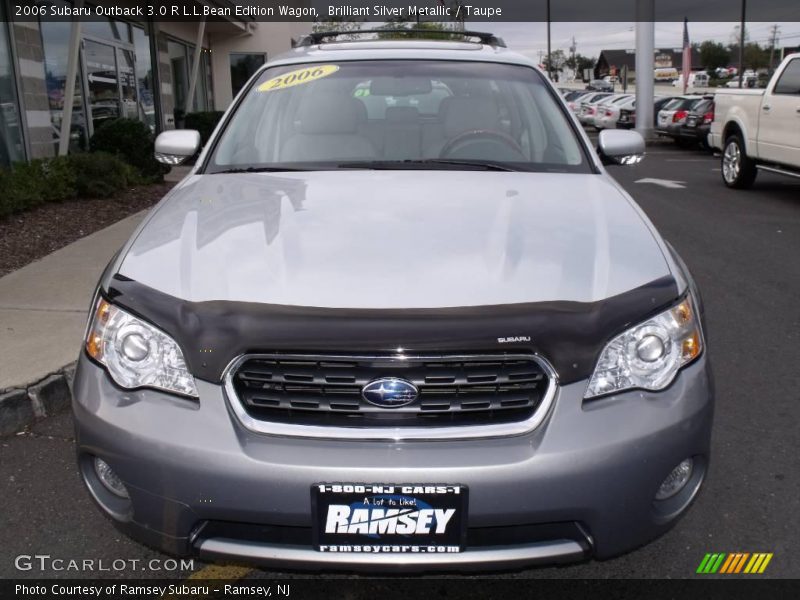 Brilliant Silver Metallic / Taupe 2006 Subaru Outback 3.0 R L.L.Bean Edition Wagon