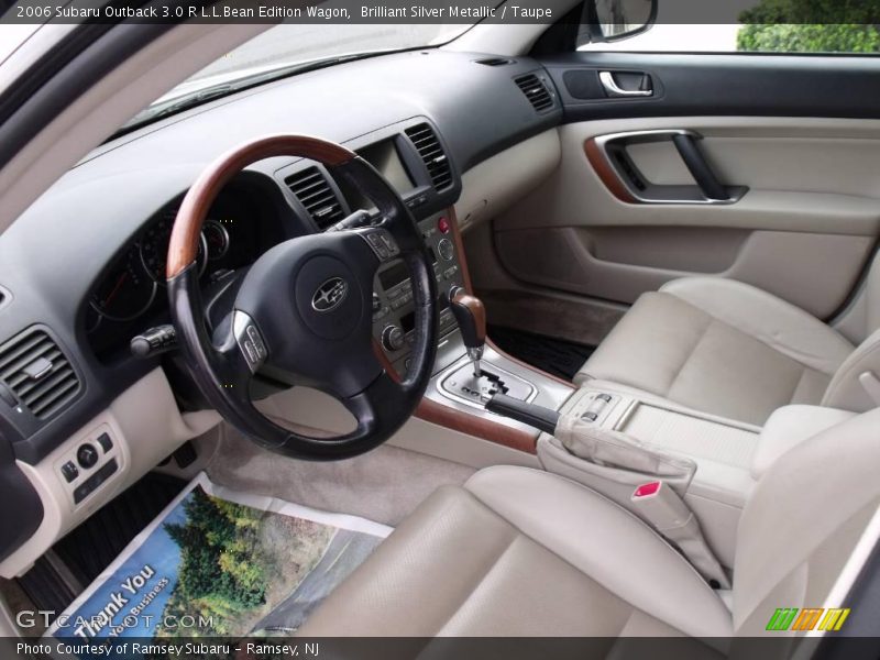 Brilliant Silver Metallic / Taupe 2006 Subaru Outback 3.0 R L.L.Bean Edition Wagon