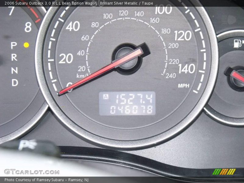 Brilliant Silver Metallic / Taupe 2006 Subaru Outback 3.0 R L.L.Bean Edition Wagon