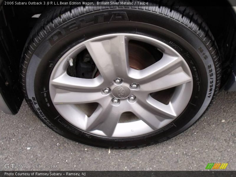 Brilliant Silver Metallic / Taupe 2006 Subaru Outback 3.0 R L.L.Bean Edition Wagon