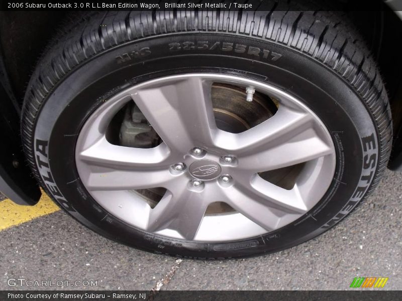 Brilliant Silver Metallic / Taupe 2006 Subaru Outback 3.0 R L.L.Bean Edition Wagon