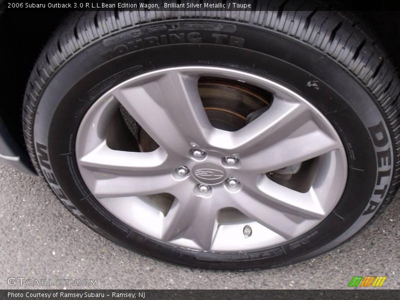 Brilliant Silver Metallic / Taupe 2006 Subaru Outback 3.0 R L.L.Bean Edition Wagon