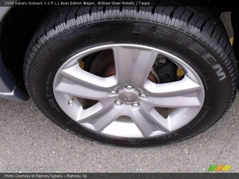 Brilliant Silver Metallic / Taupe 2006 Subaru Outback 3.0 R L.L.Bean Edition Wagon