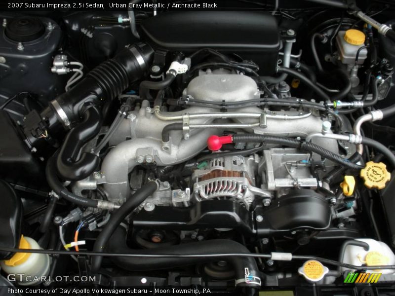 Urban Gray Metallic / Anthracite Black 2007 Subaru Impreza 2.5i Sedan