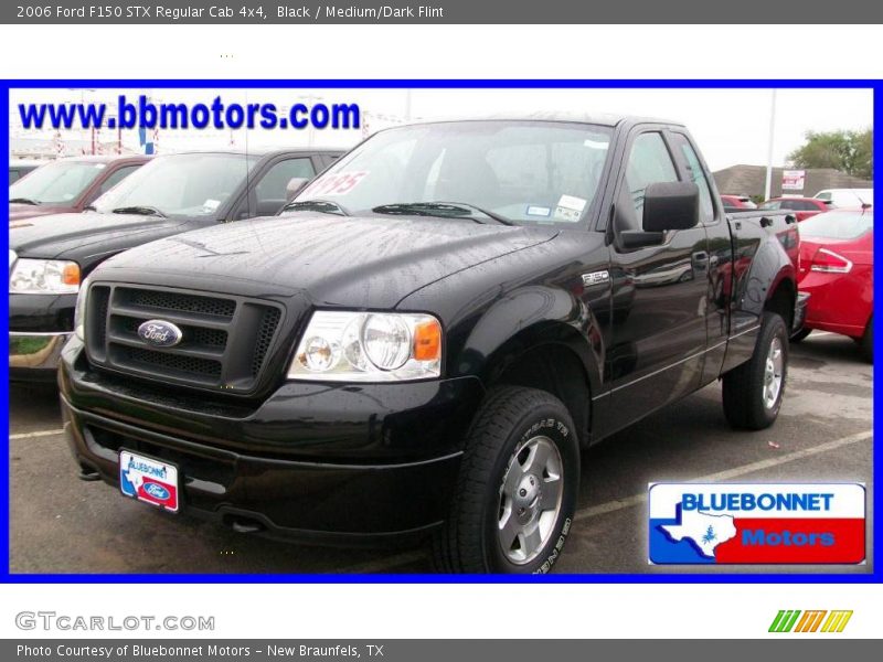 Black / Medium/Dark Flint 2006 Ford F150 STX Regular Cab 4x4