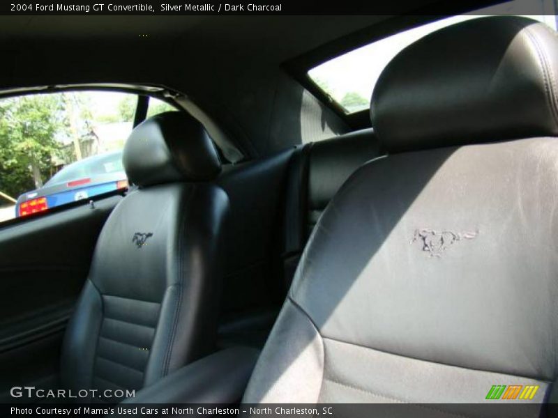 Silver Metallic / Dark Charcoal 2004 Ford Mustang GT Convertible