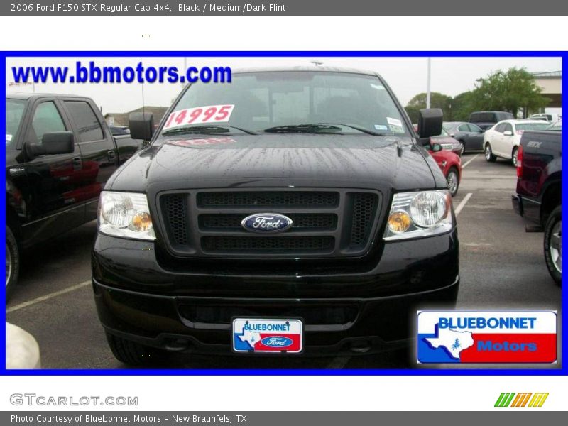 Black / Medium/Dark Flint 2006 Ford F150 STX Regular Cab 4x4