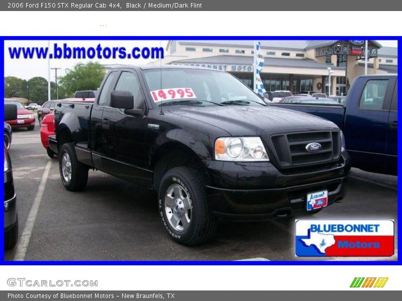 Black / Medium/Dark Flint 2006 Ford F150 STX Regular Cab 4x4