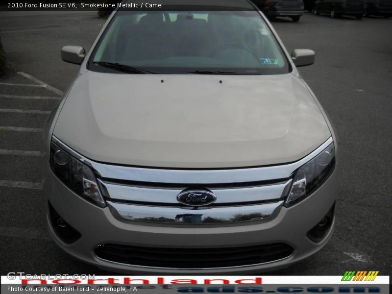 Smokestone Metallic / Camel 2010 Ford Fusion SE V6