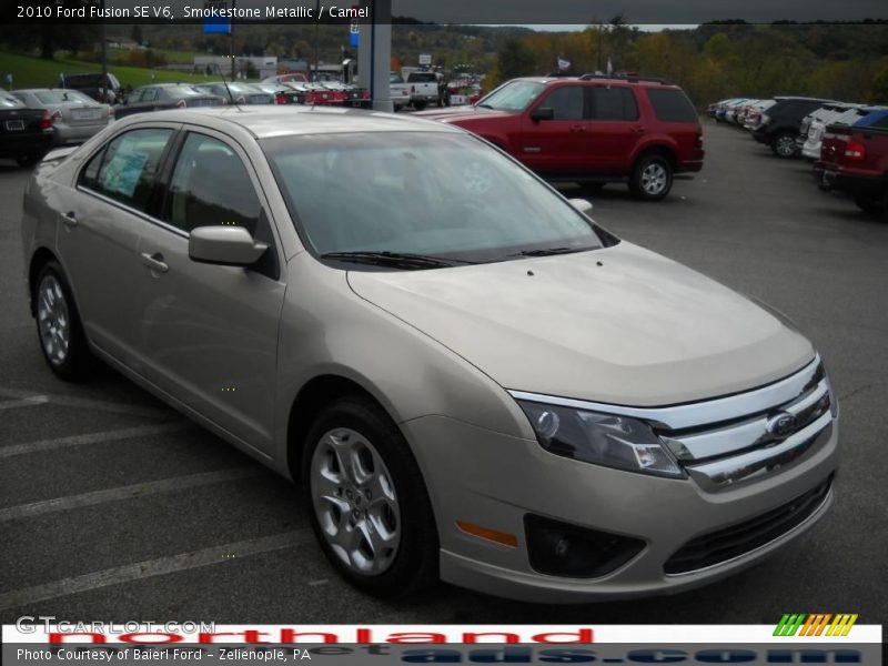 Smokestone Metallic / Camel 2010 Ford Fusion SE V6