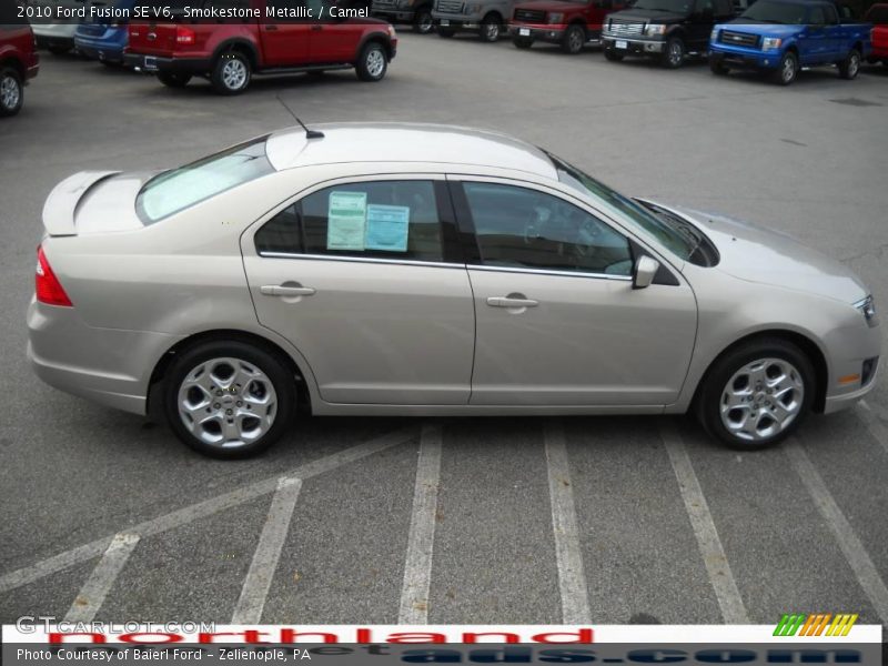 Smokestone Metallic / Camel 2010 Ford Fusion SE V6