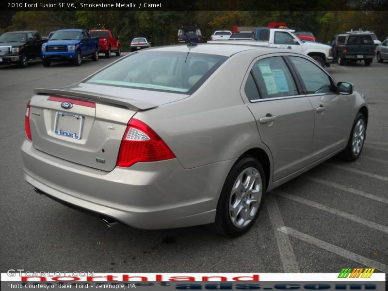 Smokestone Metallic / Camel 2010 Ford Fusion SE V6