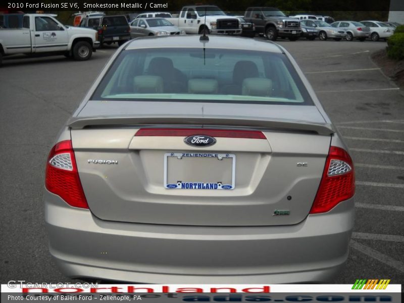 Smokestone Metallic / Camel 2010 Ford Fusion SE V6